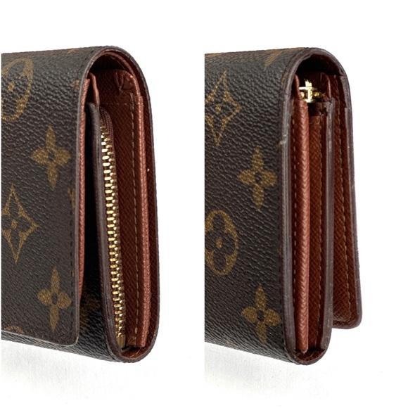 ❌SOLD❌ 💎Louis Vuitton Monogram Porte-Monnaie Tresor Wallet - Picture 2 of 14